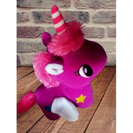 Boneka little pony UNICORN bertanduk tinggi +-35 cm label SNI