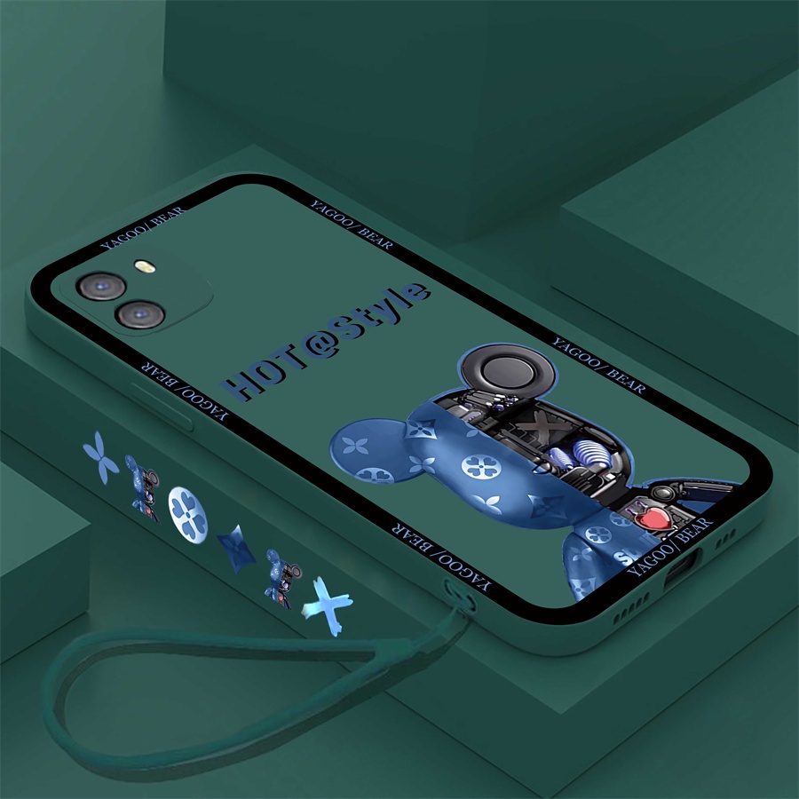 Soft Case Silikon Motif Beruang Mekanik Untuk VIVO Y02 Y16 Y35 Y33S Y21T Y21S Y33S Y11 Y12 Y15 Y17 Y12S Y12A Y15S Y15A Y20S Y20S Y19 Y50 Y1 S50