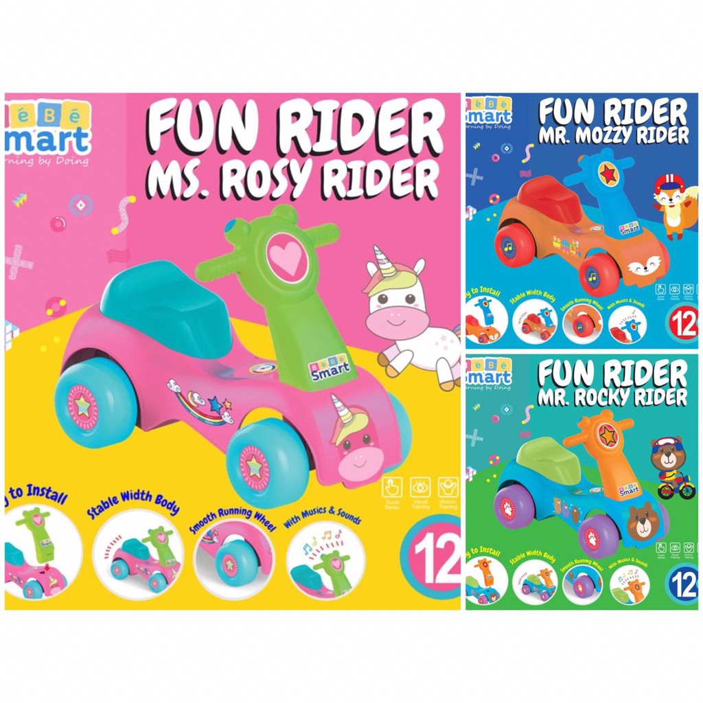 Bebe Smart - Fun Rider With Lights