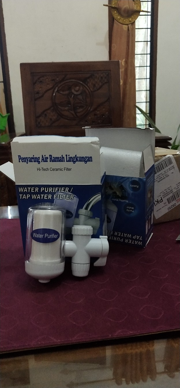 Filter Air Keramik Karbon Aktif Trasparan -sws Water Purifier