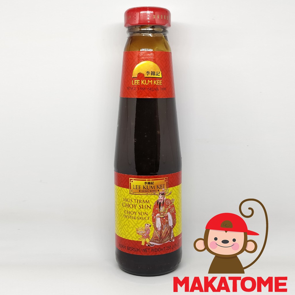 

LEE KUM KEE Choy Sun Oyster Sauce 255gr saus tiram 255 gr NON MSG Hong Kong hongkong cap dewa LKK