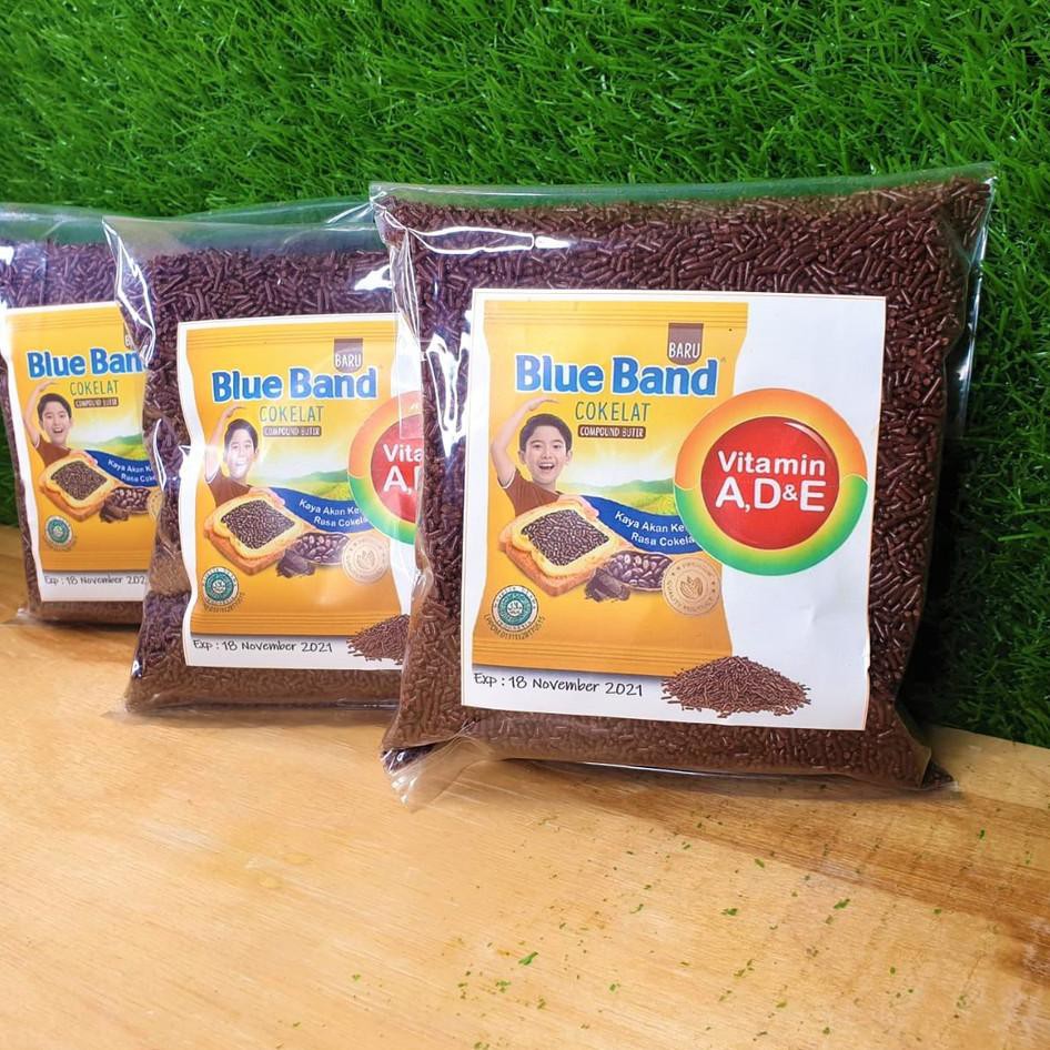 

HOT Product Meses Coklat Blue Band Repack 250gr / Chocolate Tabur Murah / Halal