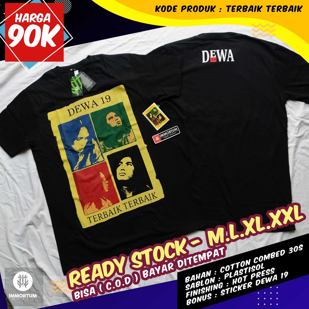 Kaos Dewa19 terbaik terbaik Dewa 19