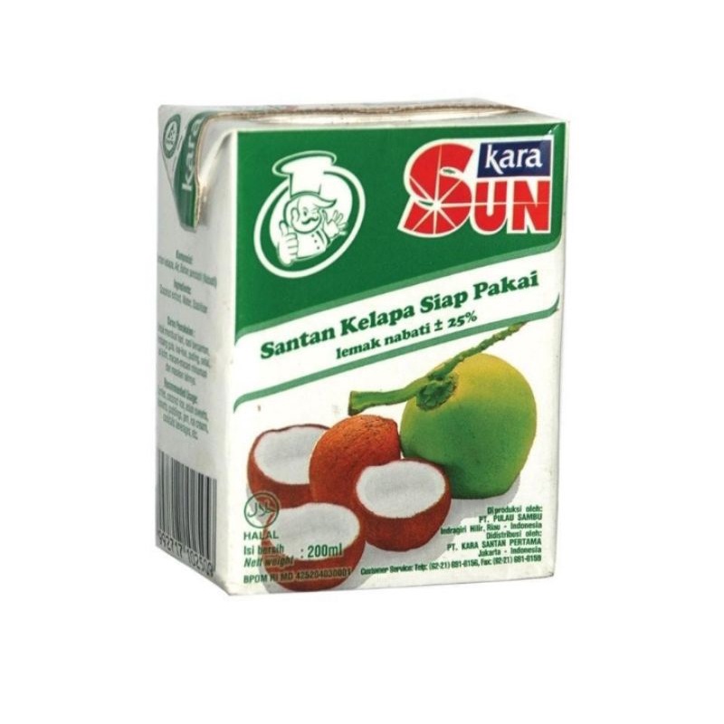 

kara sun santan kelapa 200ml