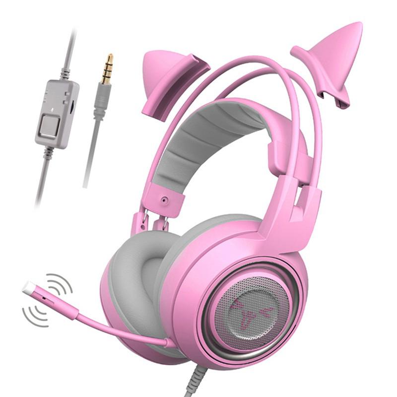 Razer Kraken Kitty Edition Gaming Headset Shopee Indonesia