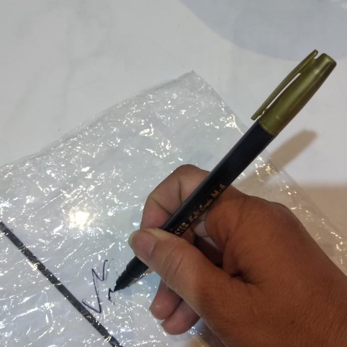 

1 Lusin ( 12 Buah) Pulpen Permanent Marker Pulpen / Ballpoint Spidol - Hitam