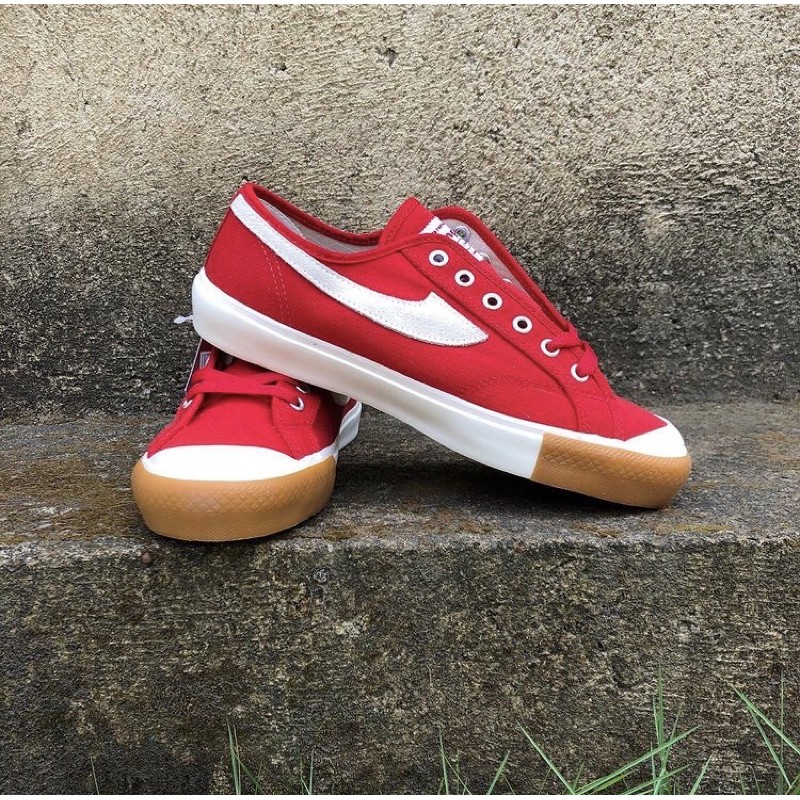 Compass Gazelle Low Red White Original