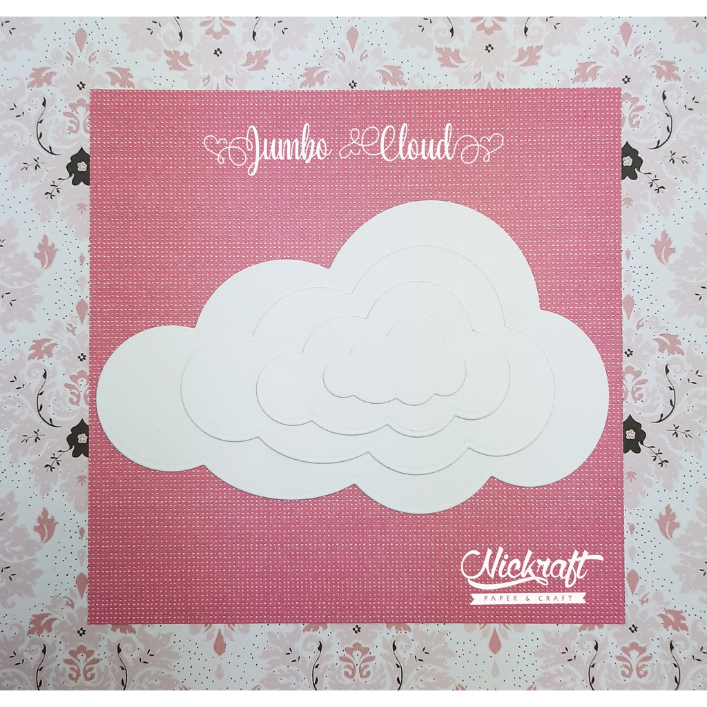 

JUMBO CLOUD STAX - Bahan Scrapbook Awan Langit