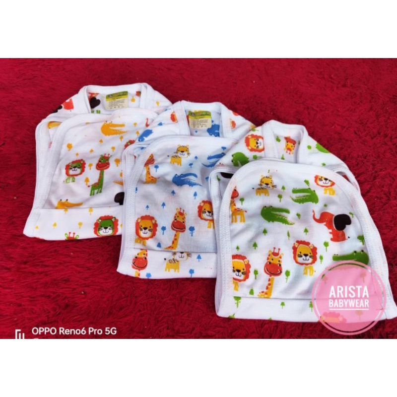 ARISTA BABY - (6PCS) Popok sambung bayi motif animal/dino