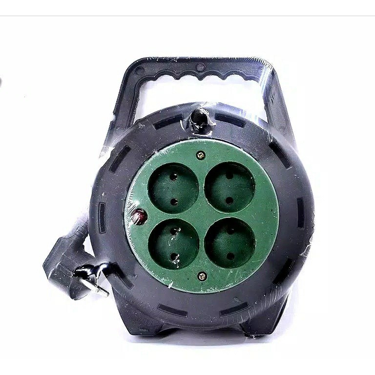 [COD] Kabel Rol Besar 4 Lubang 4 Lobang Stop Kontak Sni Sambungan Kabel Roll Led Nyala