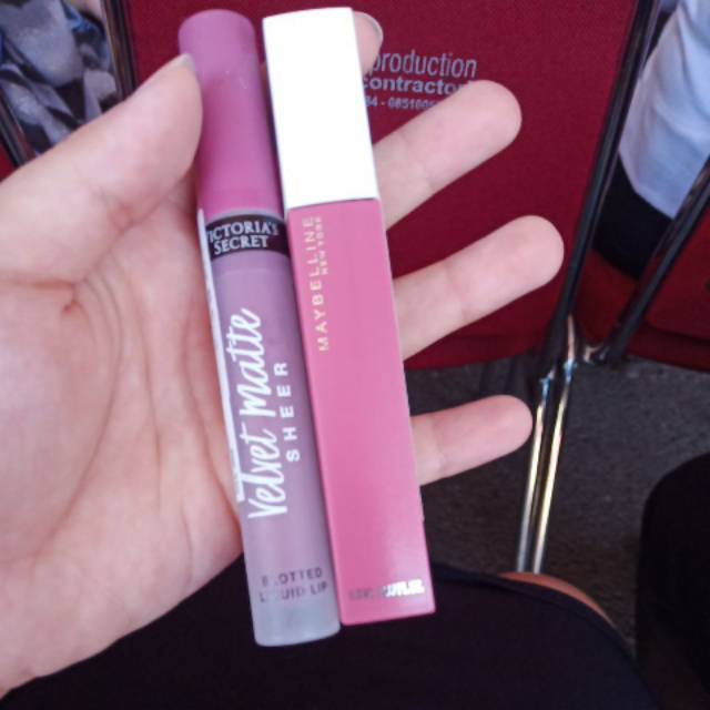 Maybelline Super Stay Matte Ink (Lover) & VS Velvet Matte Sheer  (Daydreamer) [BUNDLING]