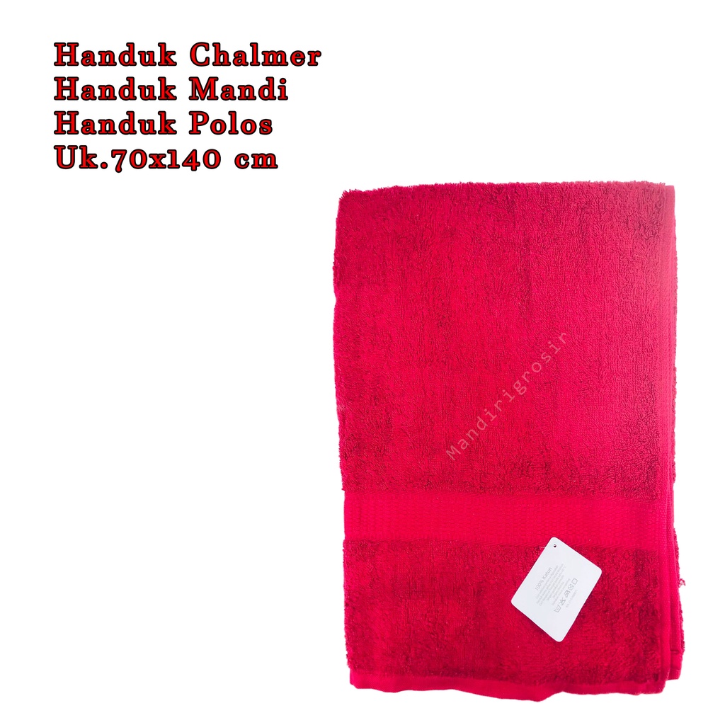 Handuk Mandi*Handuk Chalmer *Handuk Polos * Uk.70x140 cm