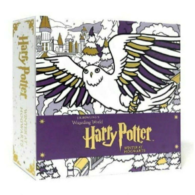BUKU MEWARNAI ANTI STRESS-HARRY POTTER