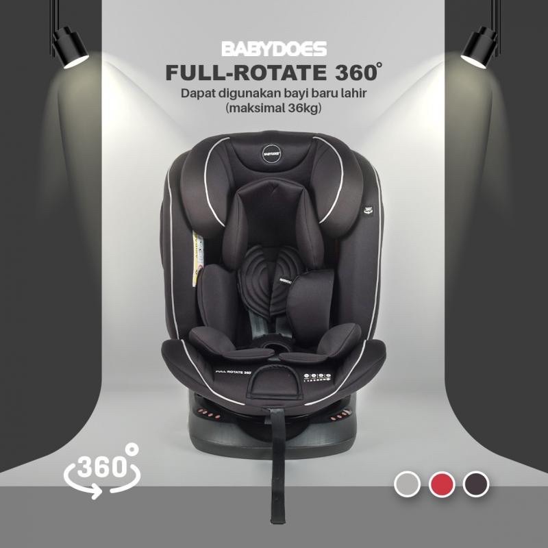 Babydoes Full Rotate 360 Car seat isofix Babydoes All rotate 360 baby does carseat