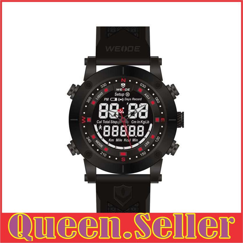 QS728 fashion pria jam tangan pria ORIGINAl Weide Jam Tangan Analog Digital - WH6309