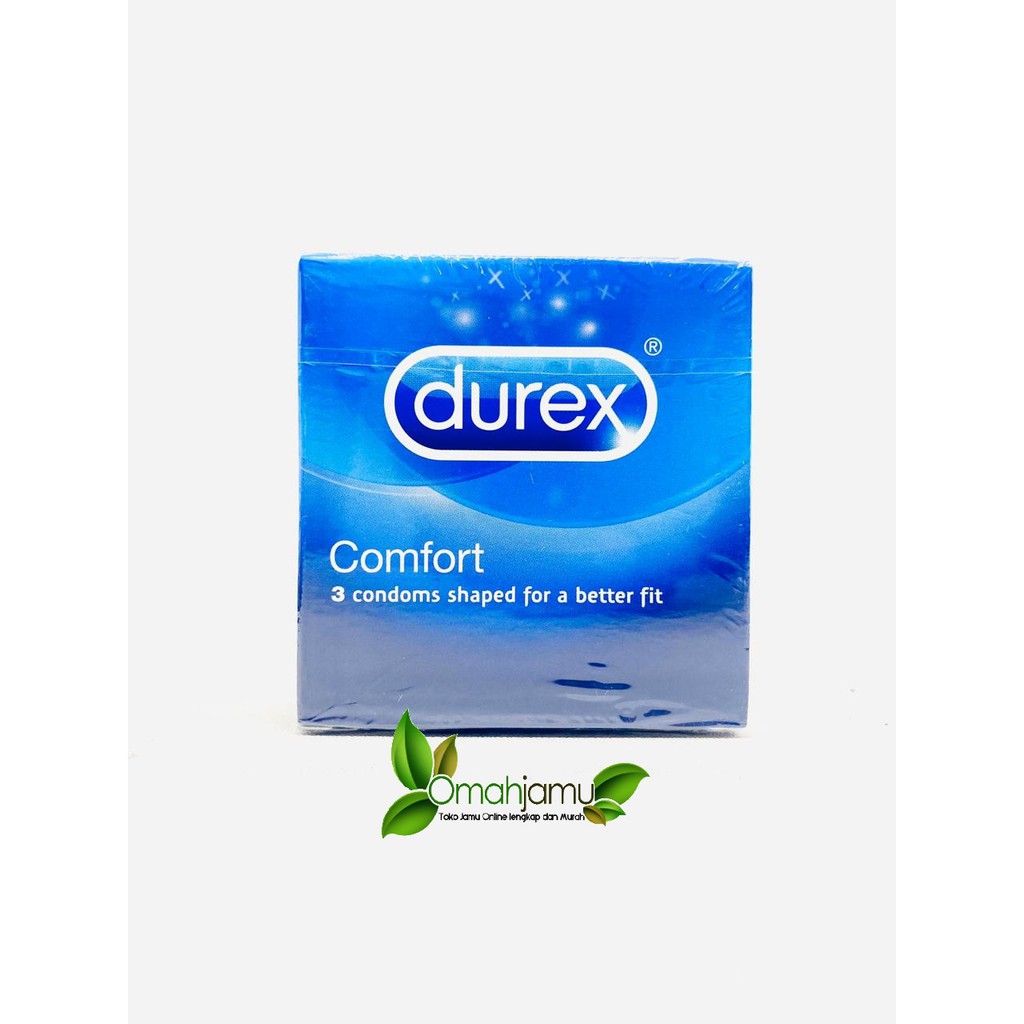 Kondom Durex Comfort isi 3 Ukuran Besar Large Size 