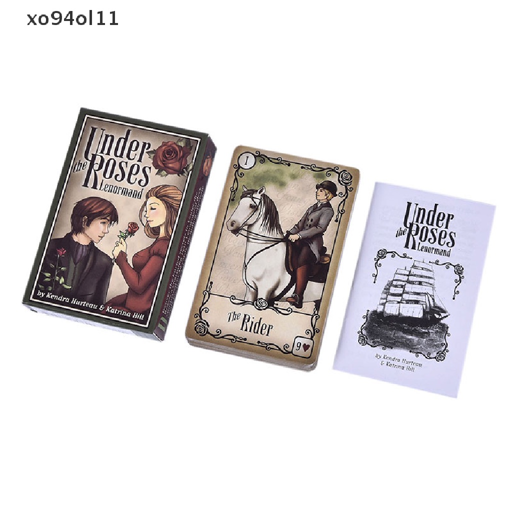 39 Kartu Tarot Under the Roses Lenormand Untuk Dekorasi