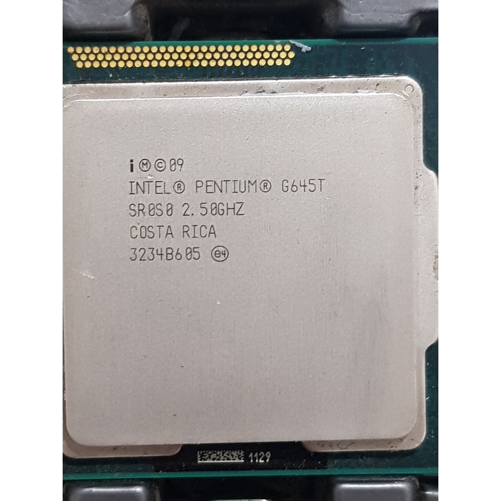 PROCESSOR INTEL PENTIUM G620 G630 G640 G645 SOCKET 1155