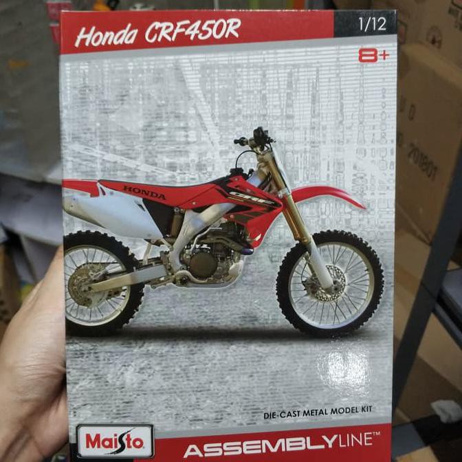 Diecast Maisto Assembly Line Honda Crf 450R 1 12 - Termurah 