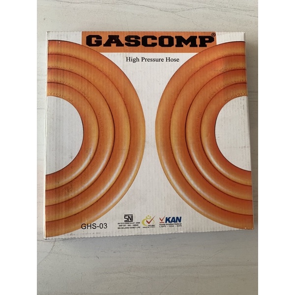 Selang Kompor Gascomp 3Lapis