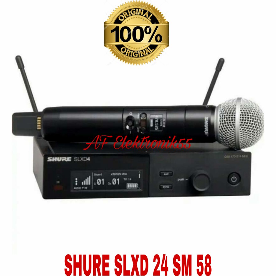 Mic Wireles SHURE SLXD 24/SM 58 Original