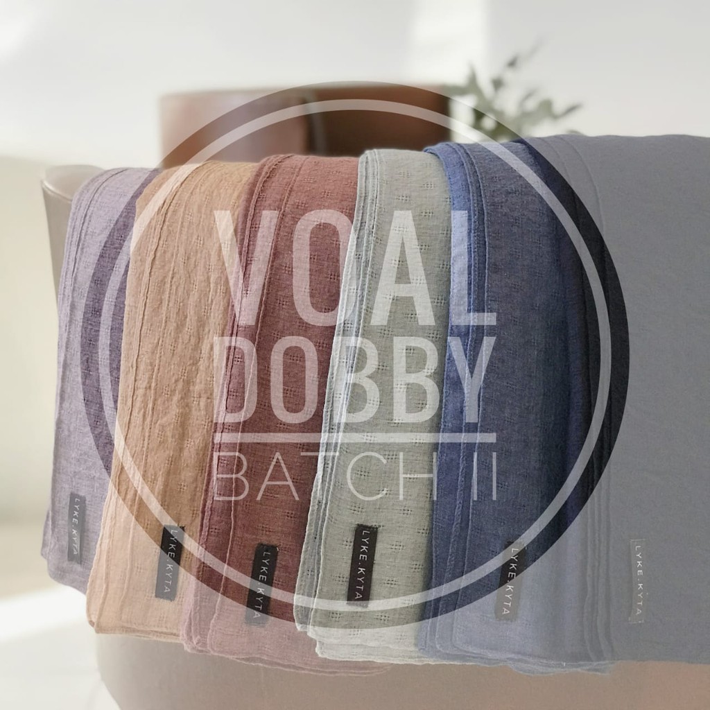 VOAL DOBBY BATCH 2 / voal emboss / voal polos / voal dobby square