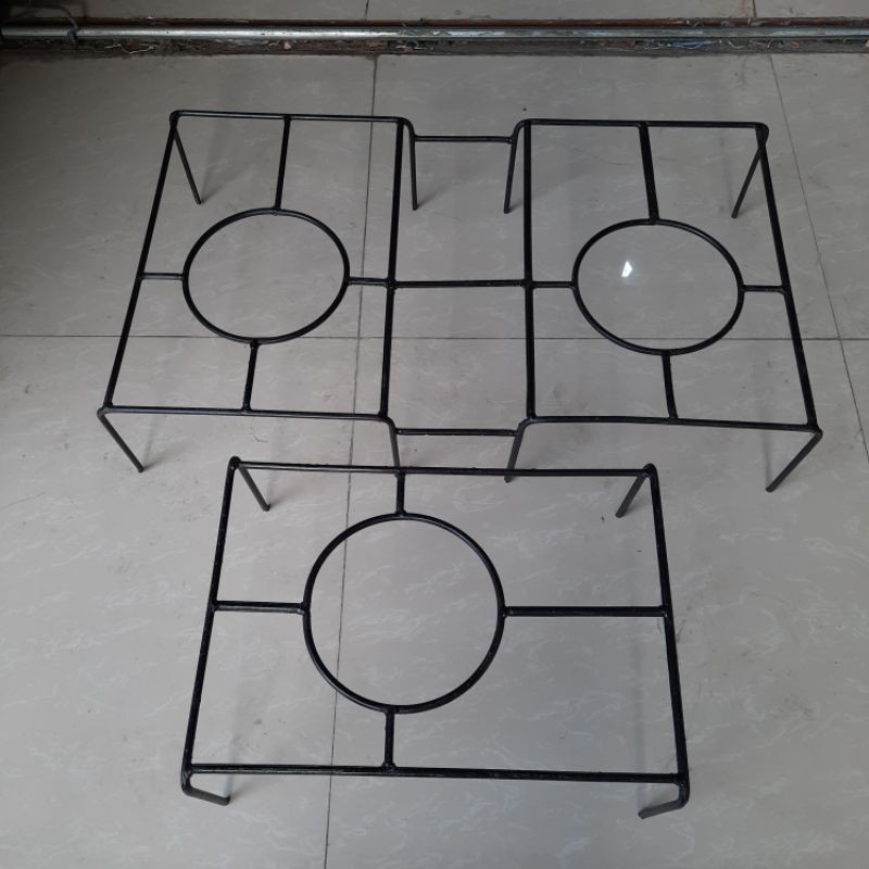 Tangkringan Kompor Tungku 1 dan 2 Tatakan Panci/Oven/dandang