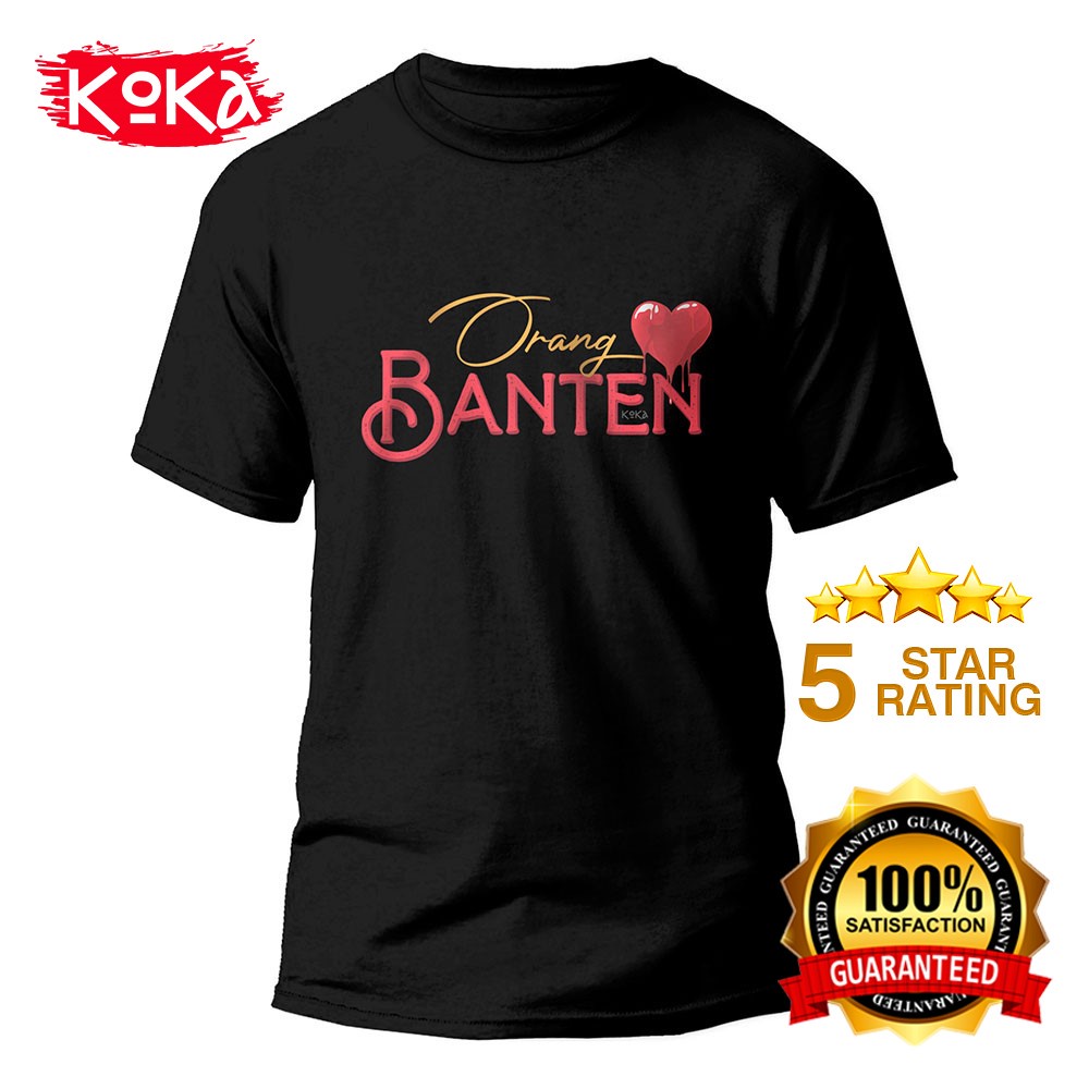 T-Shirt Distro Premium - BADUY BANTEN - Kaos Khas Banten - BTN3