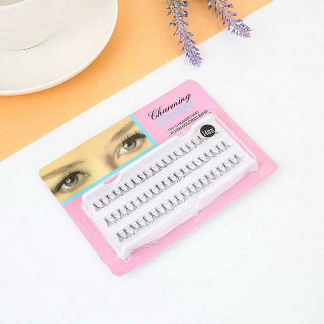 ✿ELYSABETHME✿ Bulu mata satuan charming fake eyelash eyelashes extension tanam pemanjang cocok untuk salon dipakai di rumah