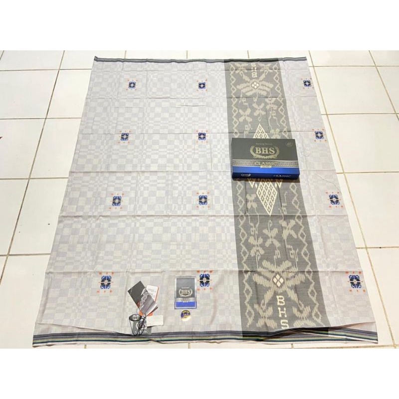 Sarung bhs songket putih