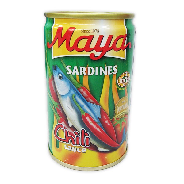 

MAYA SARDINES CHILI 155GR