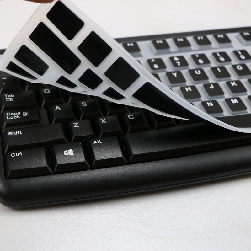 Cover Pelindung Keyboard Silikon Ultra Tipis Lembut Untuk Logitech Mk120 K120