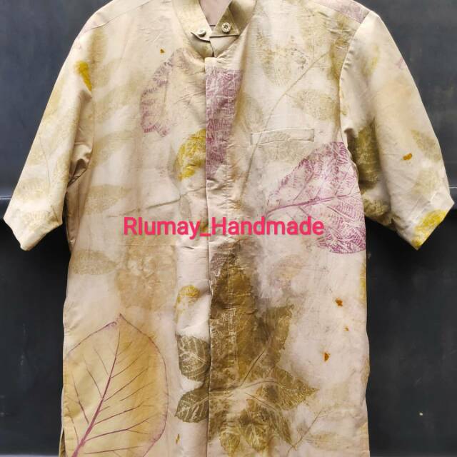 Kemeja Ecoprint