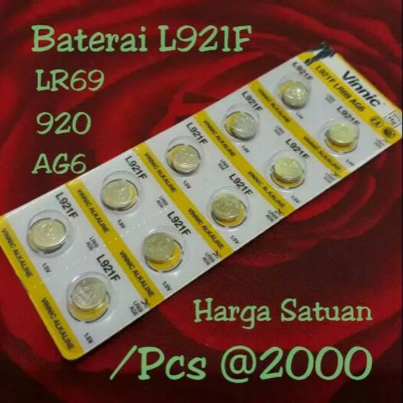 BATERAI BATREI BATRE BATTERY VINIC  L921F 920 LR69 AE6 BATRE JAM TANGAN