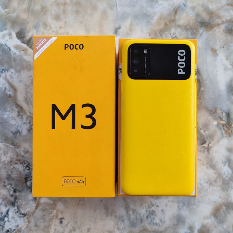 Xiaomi Poco M3 6/128 ram 6 internal 128 Gb seken mulus