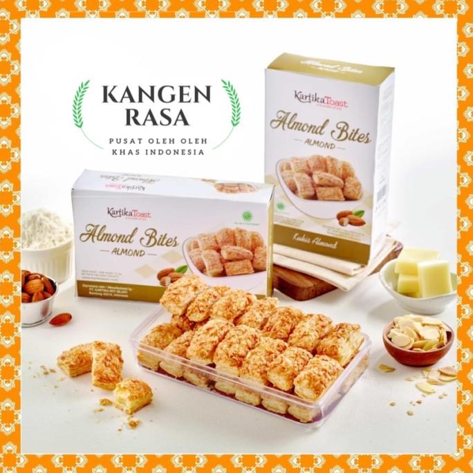 

Almond Bites Kartika Sari Bandung Toast - 51.6 Gr