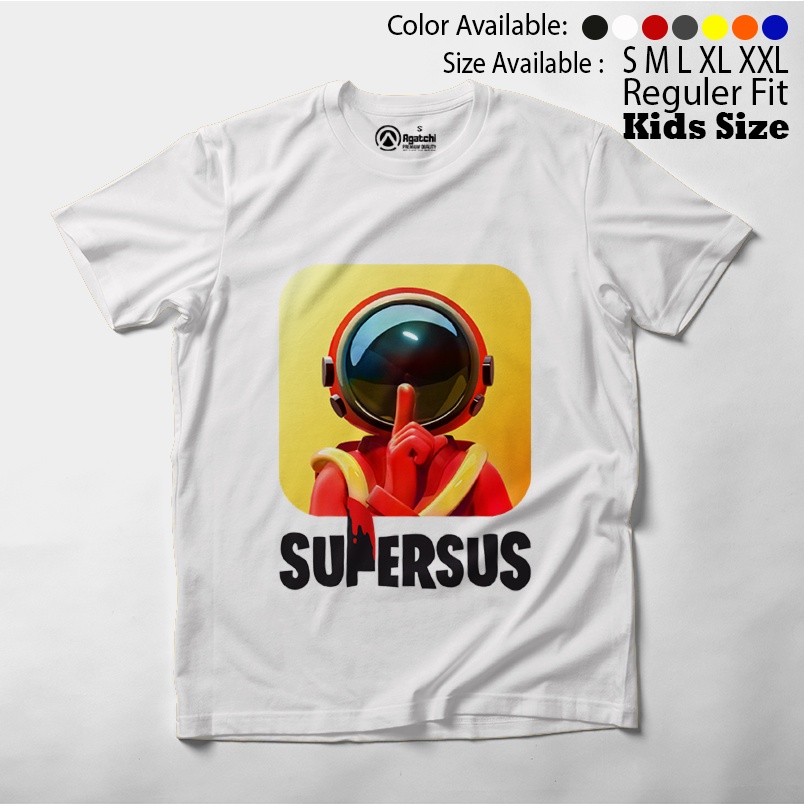 Baju Kaos Atasan Anak Laki Laki Game Super Sus