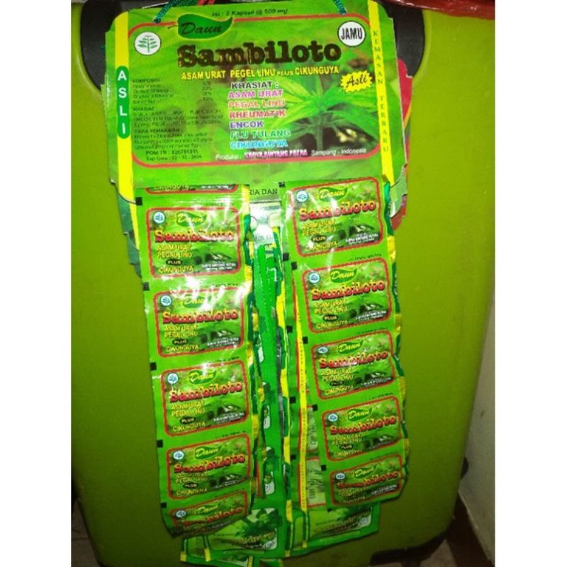 

Daun Sambiloto Kapsul