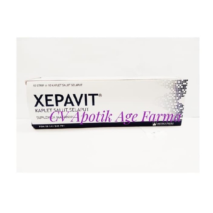 Xepavit Caplet isi 100 (Metiska Farma)