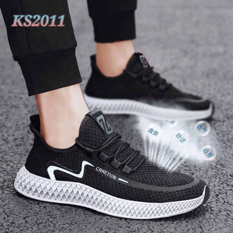 [BIG SALE) MEN SNEAKERS FLYKNIT OFF THE MOVEMENT KS2011 KS