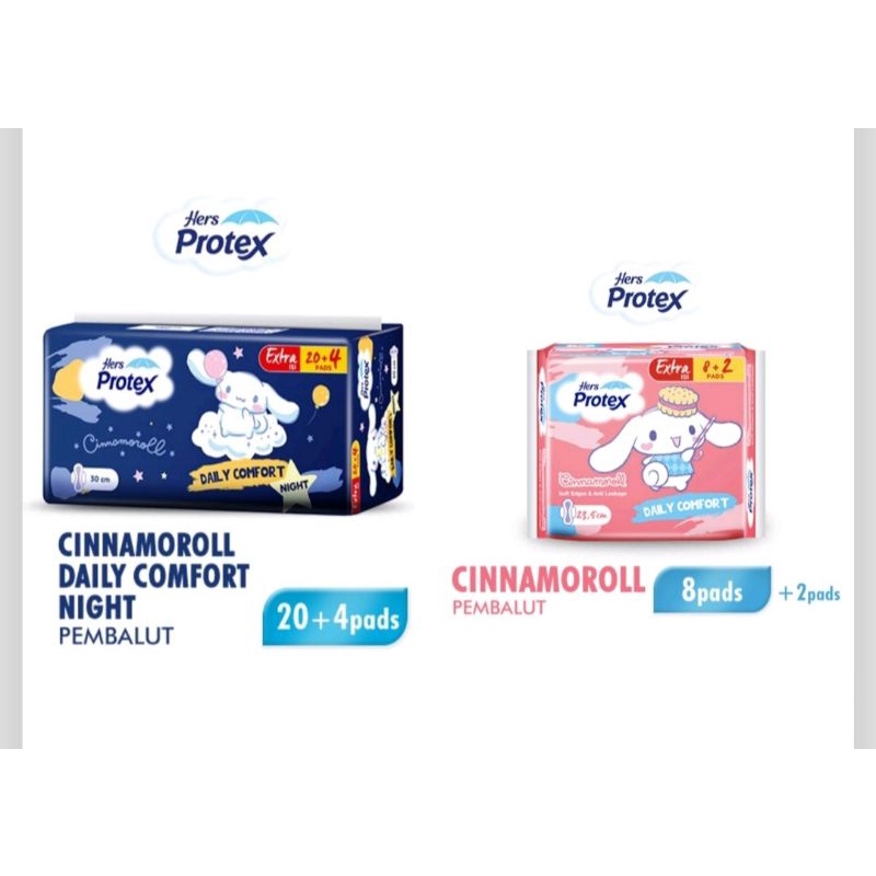 Hers Protex Daily Comfort Night | Hers Protex Daily Comfort Day