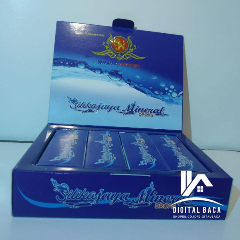 Silika Jaya Mineral Drop isi 4 botol dari PT Silikajaya Nusantara