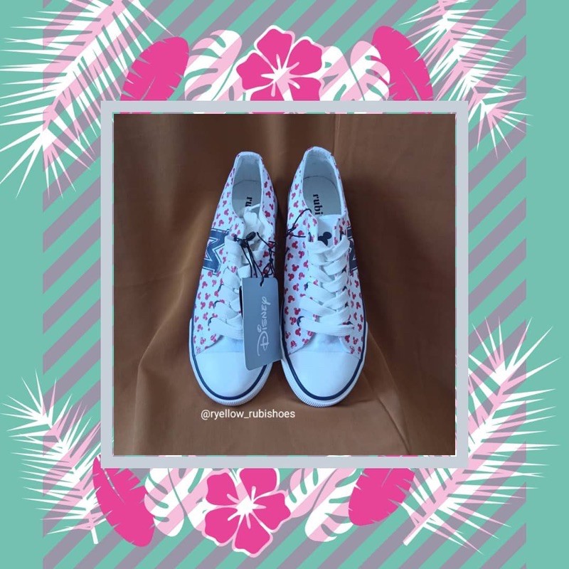Sepatu Rubi Motif Mickey