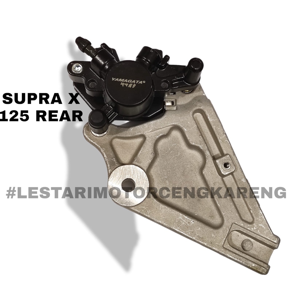 KALIPER KEPALA BABI BELAKANG SUPRA X 125 HITAM GOOD QUALITY YAMAGATA