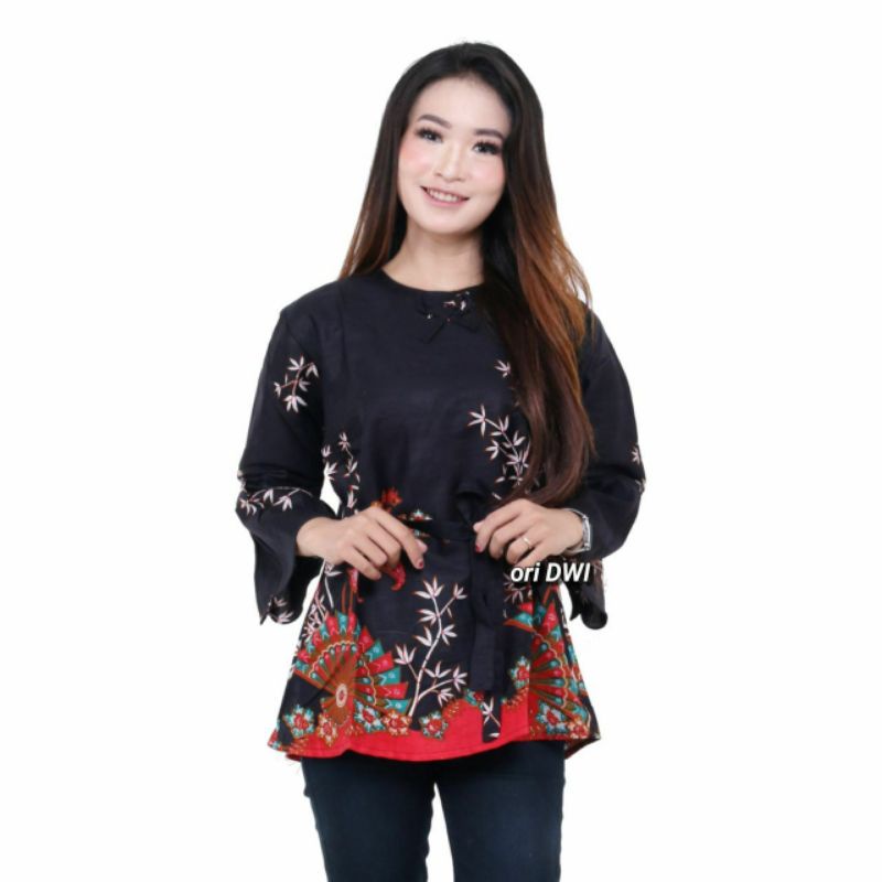 Baju Batik Wanita / Atasan Batik Wanita / Baju Batik Wanita Modern 2022 Remaja / Baju Batik Wanita K
