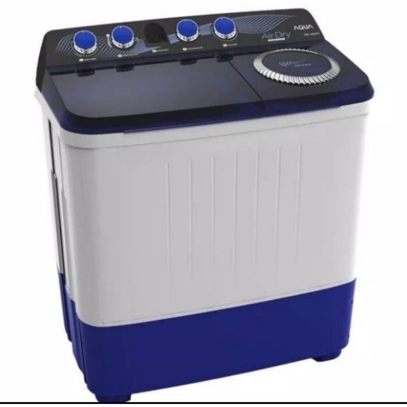 AQUA 10 KG SANYO MESIN CUCI 2 TABUNG AQUA SANYO 1O KG QW 1050XT BANDUNG ONLY