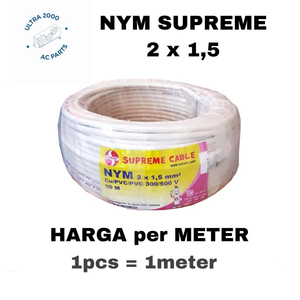 NYM 2x1,5 SUPREME potongan