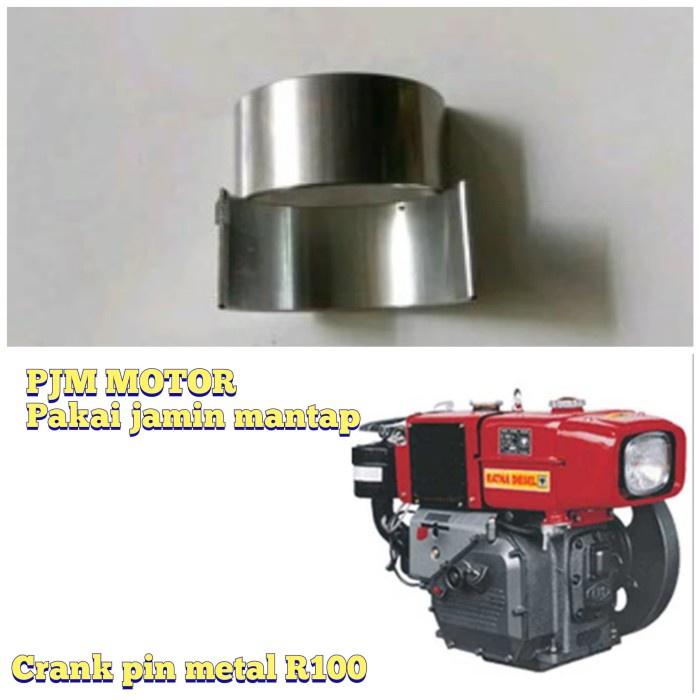 Crank pin metal Metalan Raun Mesin Ratna R100
