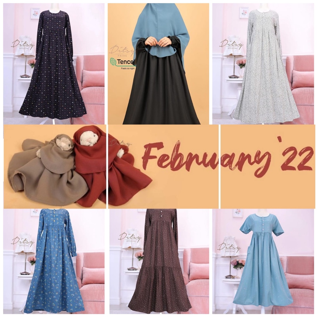 LITTLE DITSY SLEEPWEAR BY DITSY OFFICIAL BAJU ANAK PIYAMA ANAK