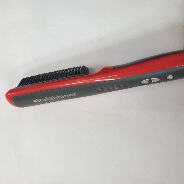 Alat Catok Rambut Lurus Sisir 908 Hair Fast Straightener 2in1 Rebonding Blow Keriting Pria Murah